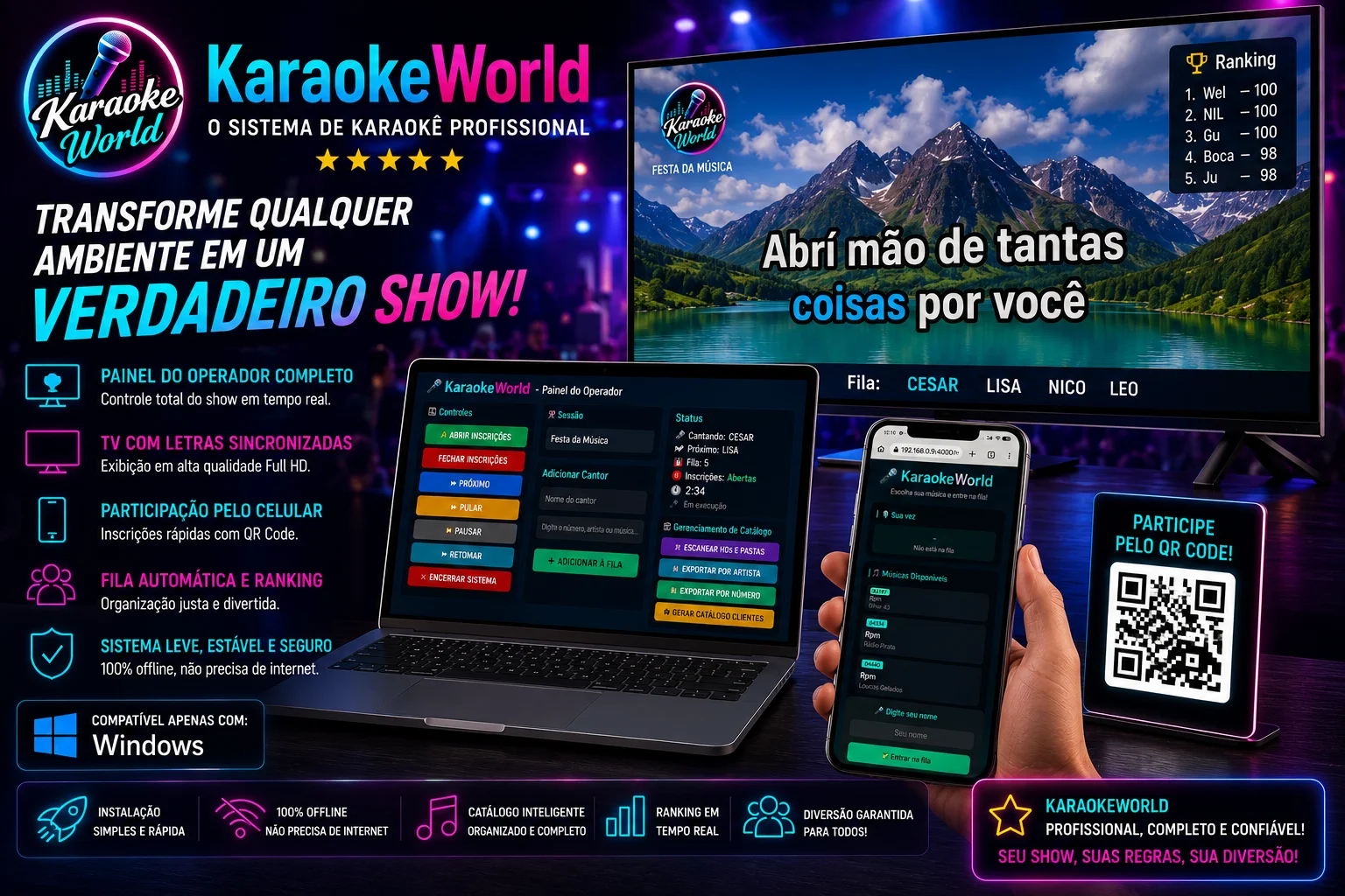 KaraokeWorld Pro — imagem 1